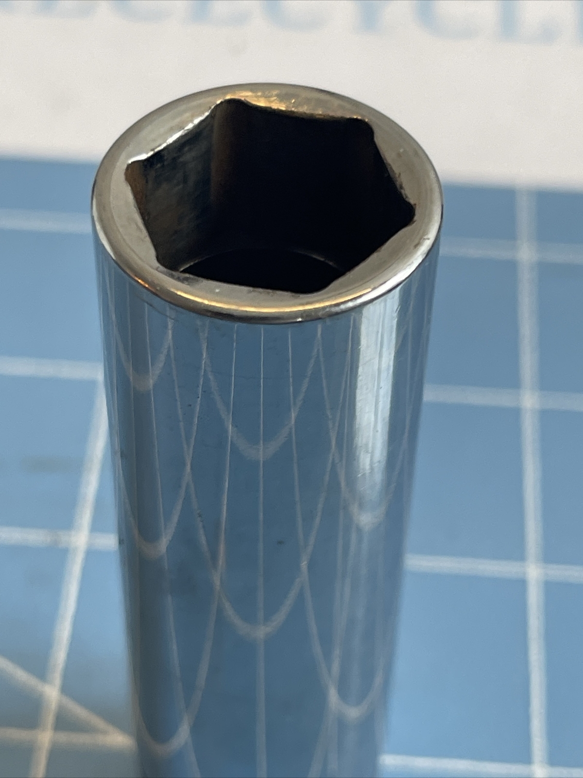 Snap-on Tools USA 1/2″ Drive 11/16″ SAE Deep 6 Point Chrome Socket TS221