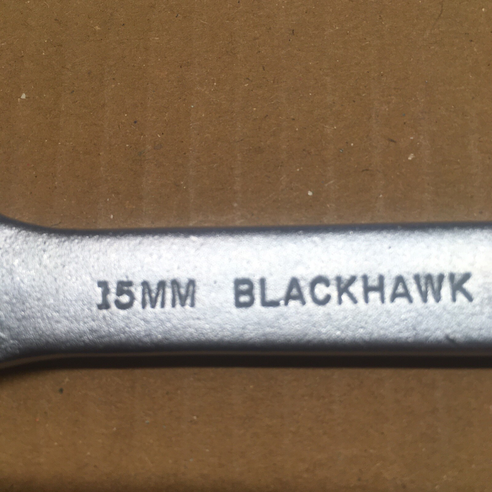 Used Blackhawk BWE-1415M Double Open End Wrench 14mm X 15mm USA MADE!
