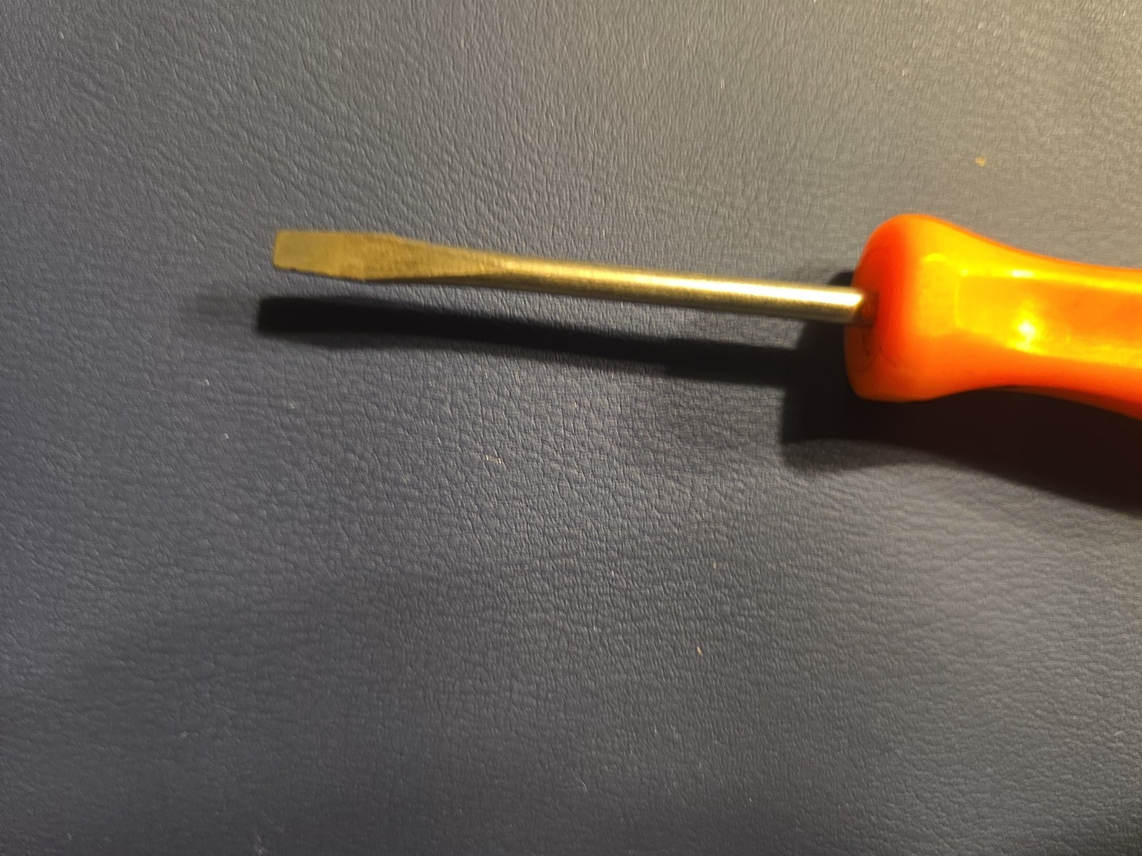 Snap-on Tools SDD224 Orange Flat Slotted Screwdriver Pocket USA