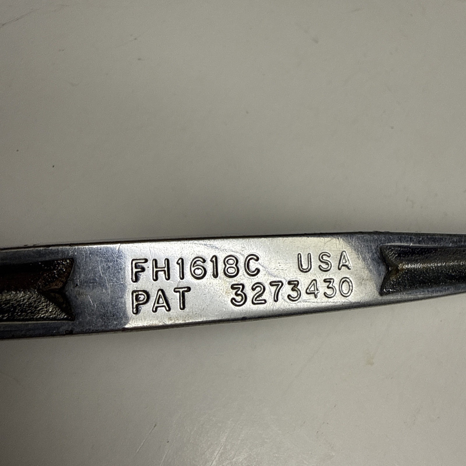 Snap-On FH1618C 12 Pt 1/2» x 9/16» Double Flex Head Socket Wrench 8-1/2» Long