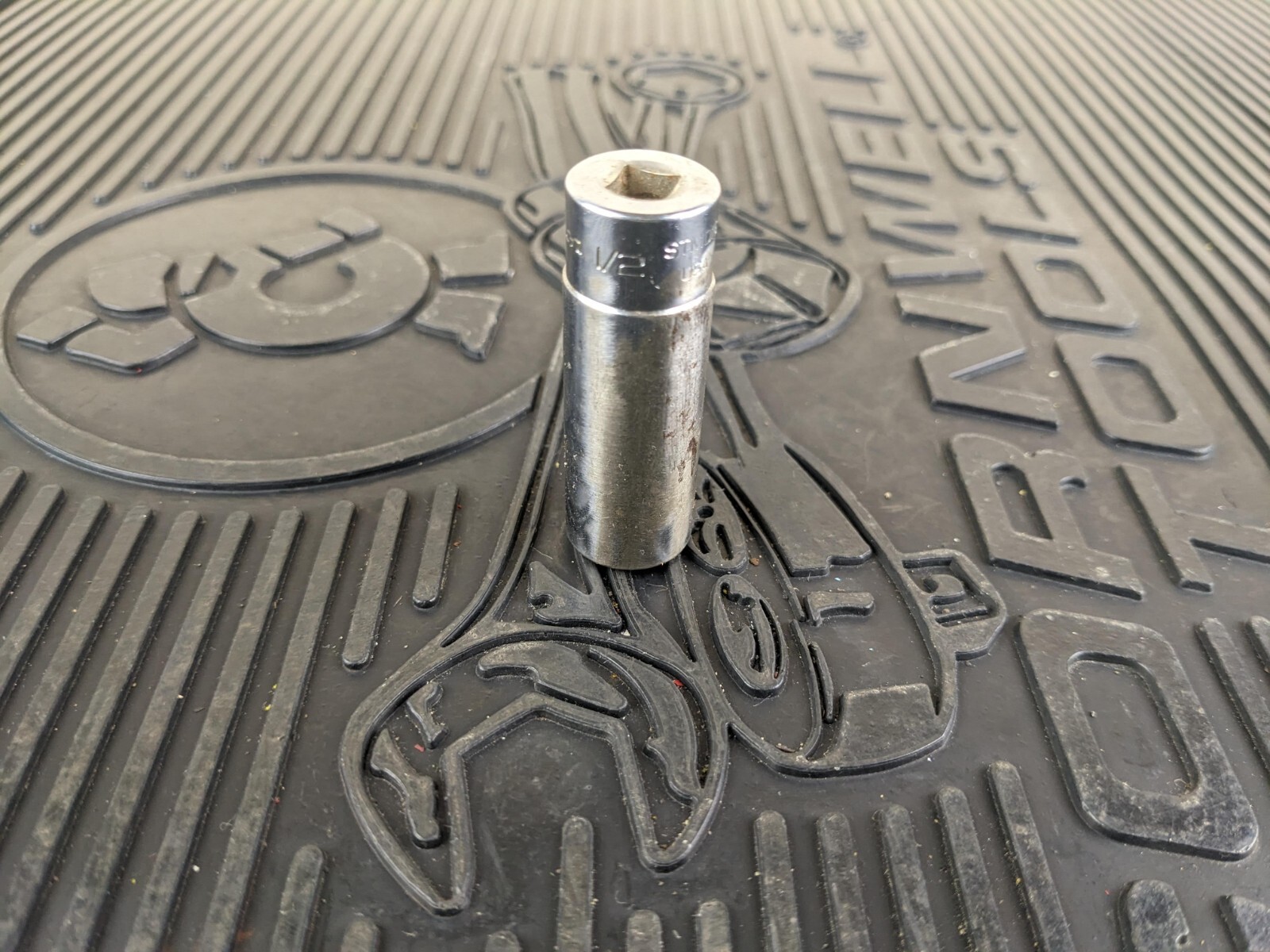 #al639 Snap-on USA 1/4″ Drive 1/2″ SAE 12pt Deep Chrome Socket STMD16