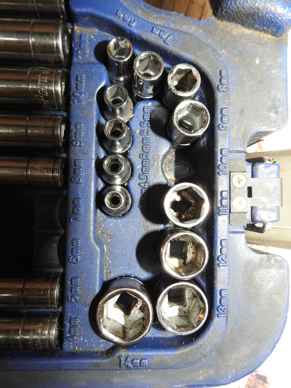 Blue-Point BLPGSSC155 155 Pc SAE Metric General Service Socket Set *Missing 3Pcs