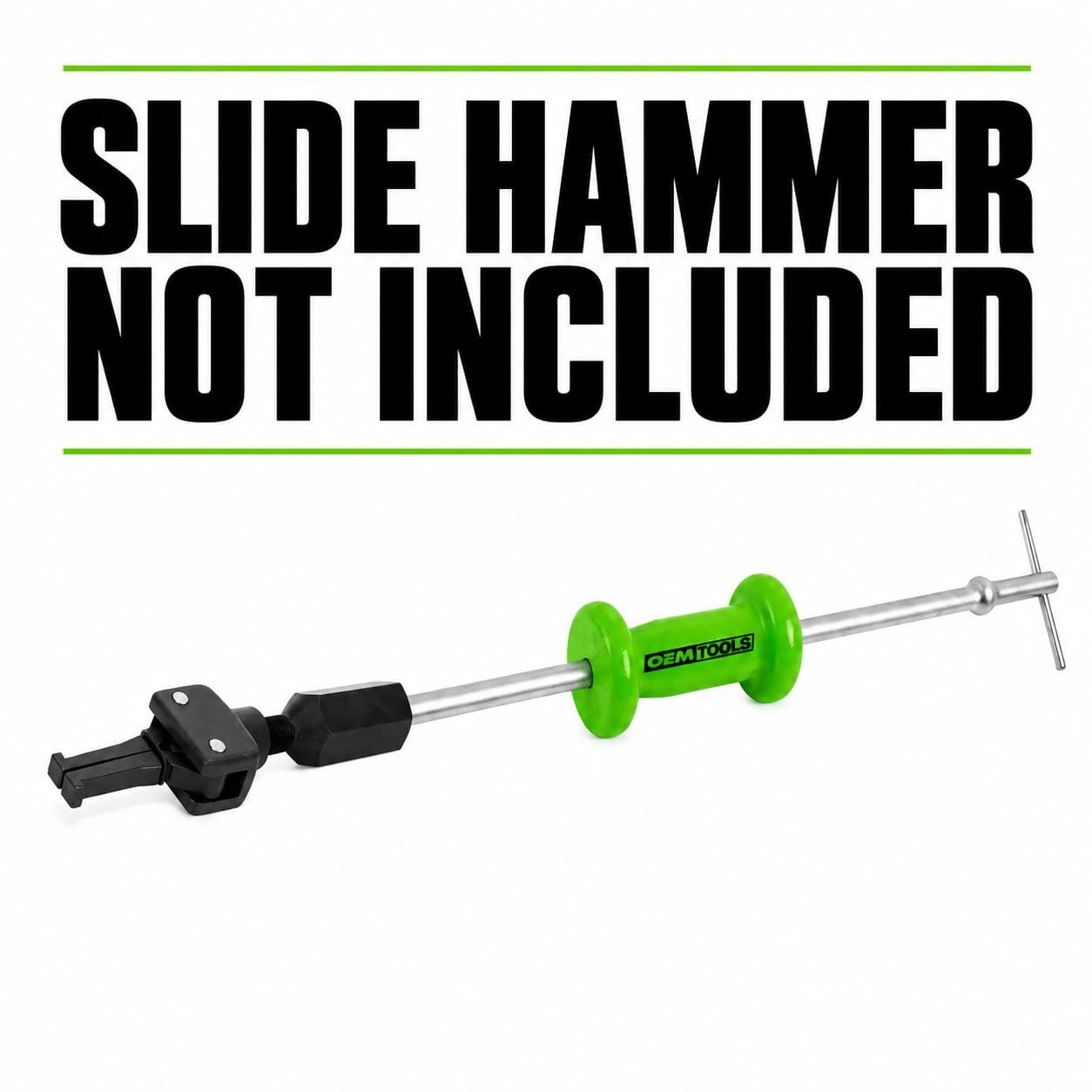 Pilot Bearing Puller Attachment for Slide Hammer – 2-Jaw Removal Tool, Fits 5/8″