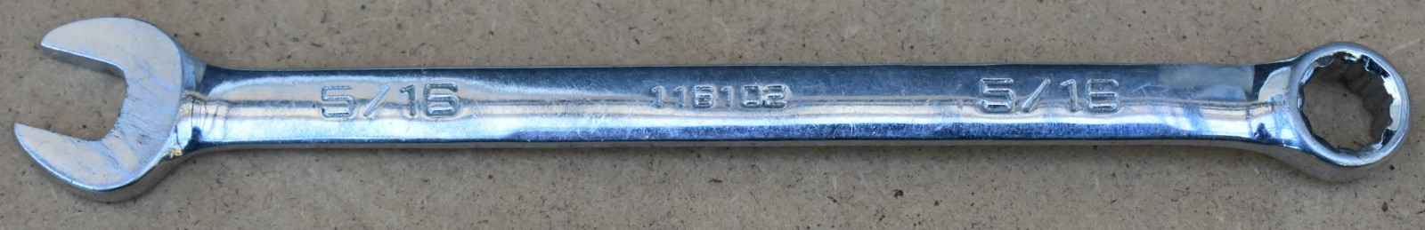 GM PERFORMANCE PARTS 116102, 5/16″ SAE, 12-POINT, OPEN/BOX END COMBO WRENCH