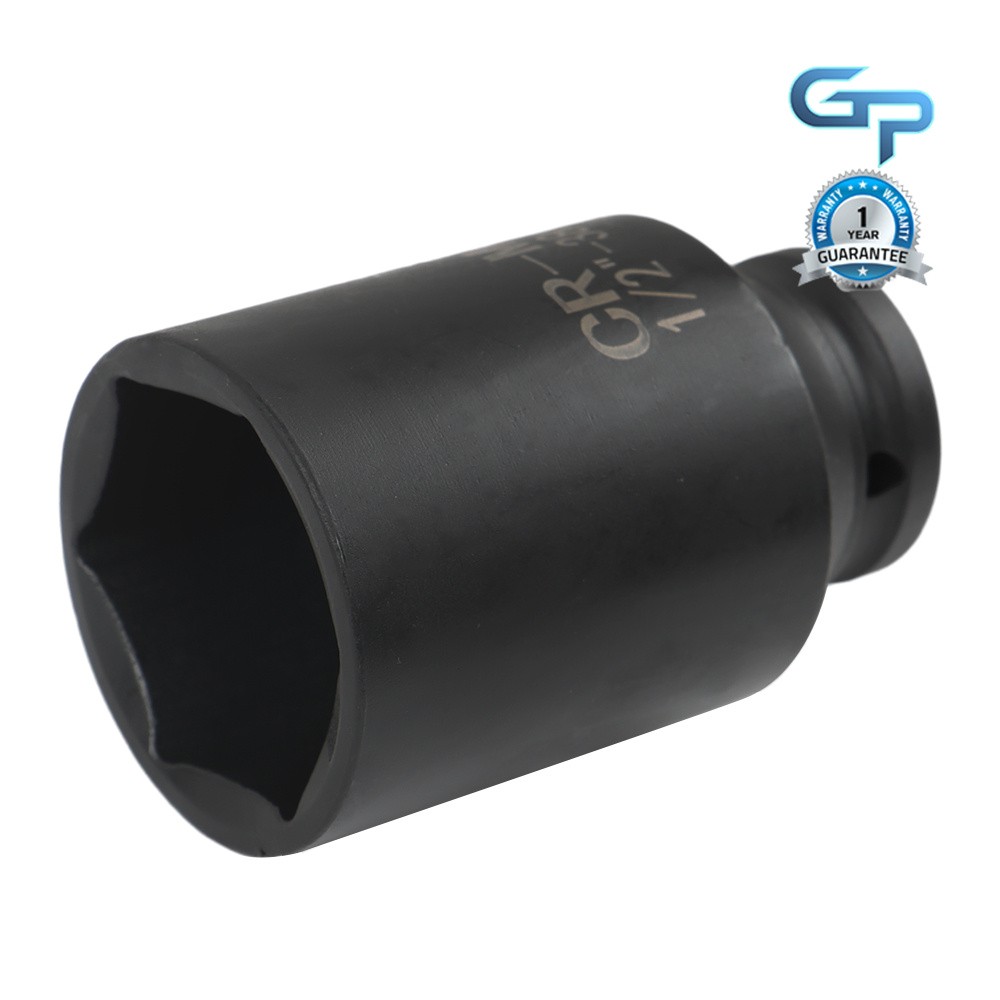 9pcs 1/2″ Drive Metric Axle Hub Nut Socket Deep Impact Socket Tool 29-38mm Kit