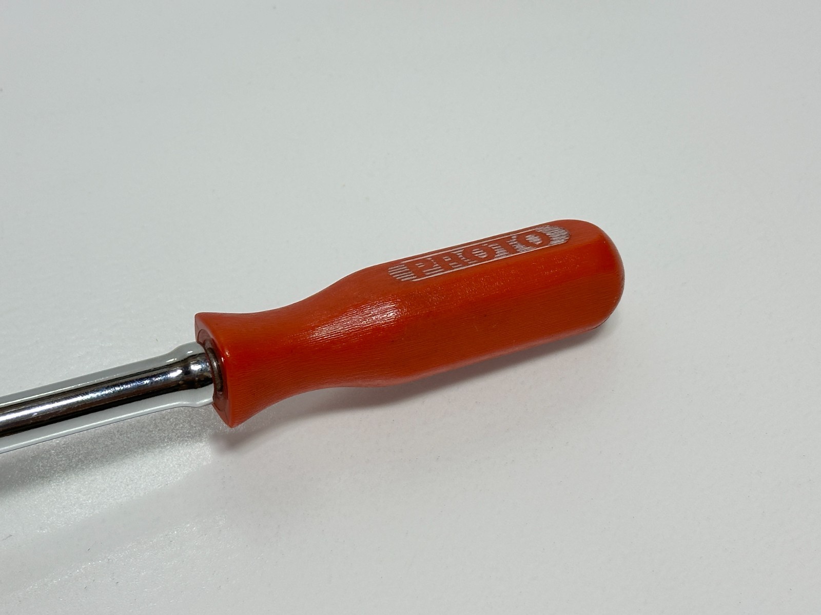 Proto USA Made (Rare) Professional 5257L 3/8″ Drive Indexable Ratchet Red Handle