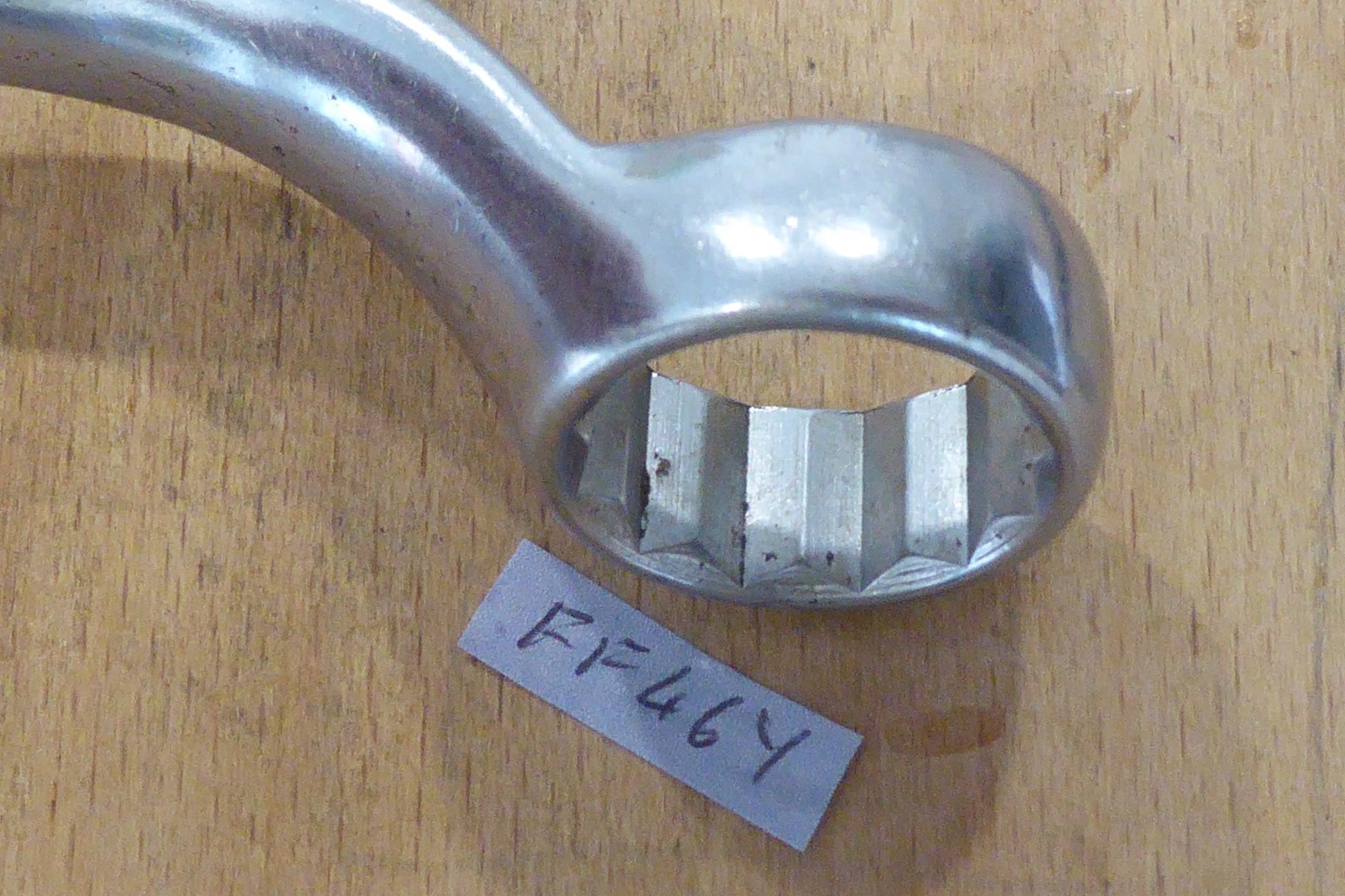 BRITOOL 6RB6875 SHORT ring spanner 11/16 X 3/4″ AF made England