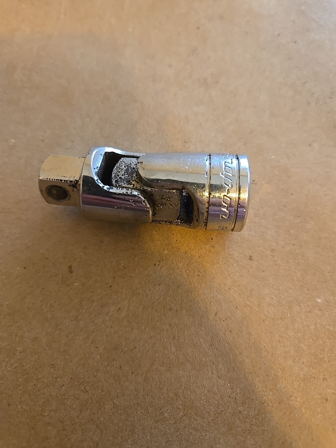 Snap On 3/8″ Drive Chrome Friction Ball Universal Swivel Socket For Parts FU8A