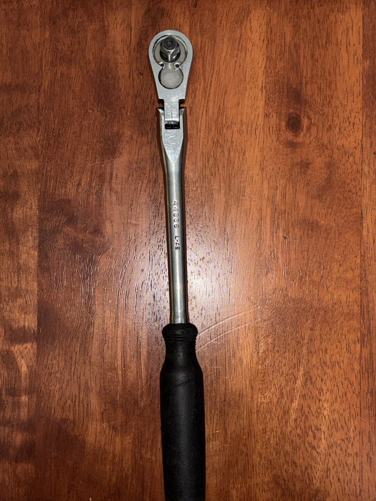 Craftsman 3/8 44836 L-AE Quick Release Flex Head Ratchet Ergonomic Handle