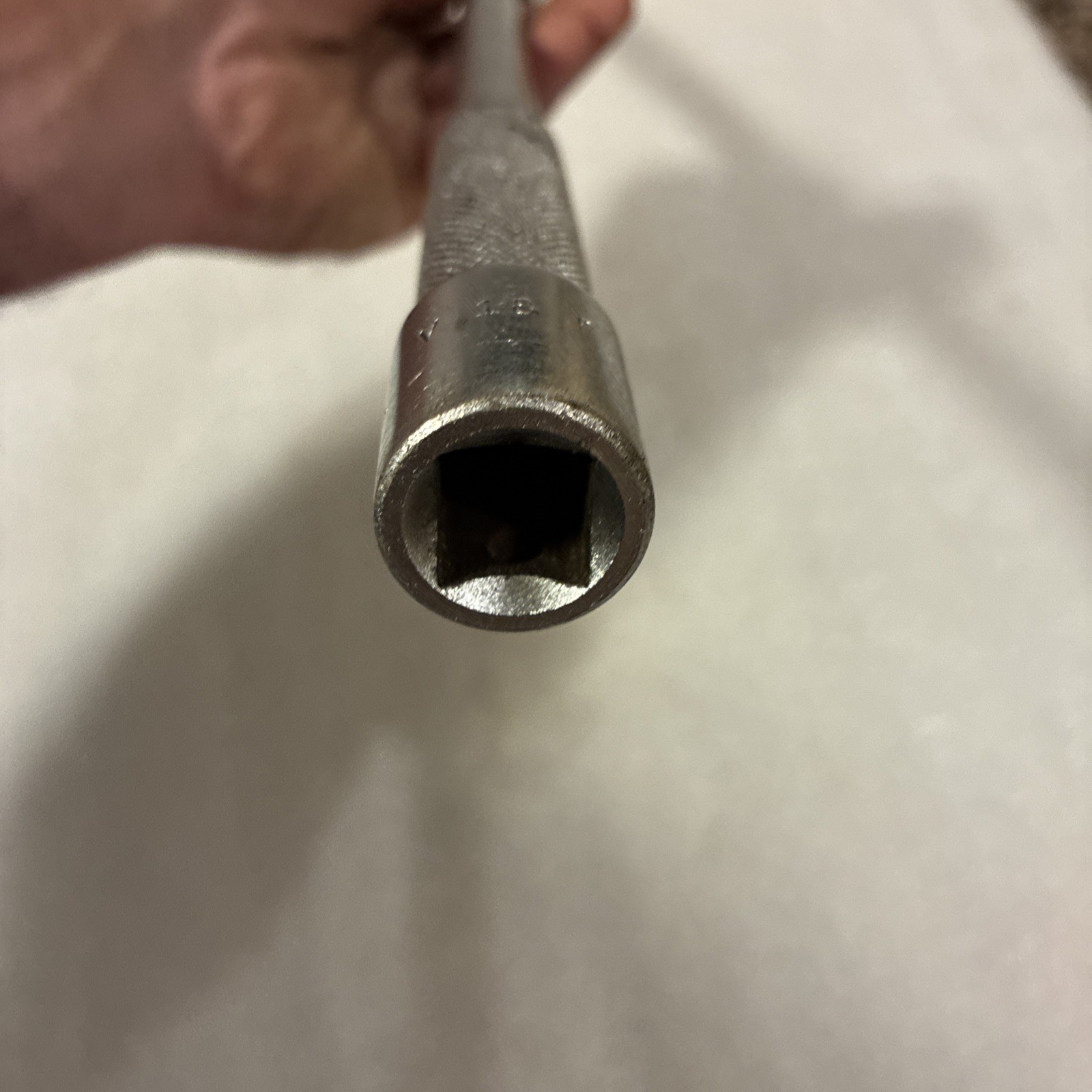 Mac Tools Rare 18″ Breaker Bar Early Sabina Ohio USA Extension Handle End V18-F