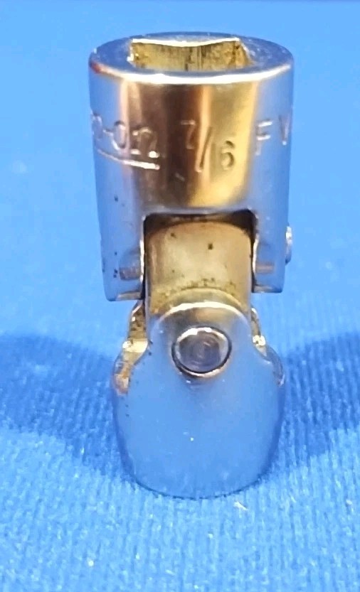 SNAP-ON FVU-14 3/8 Drive SAE 7/16 12 Point Swivel Universal Joint Socket