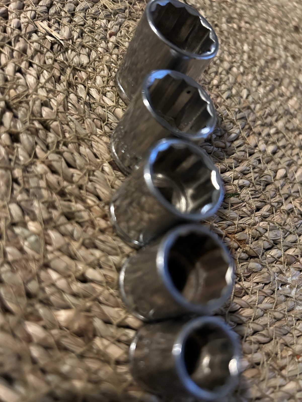 Metrinch 5 Piece Set 3/4 “11/16” 5/8 “ 9/16” 7/16”