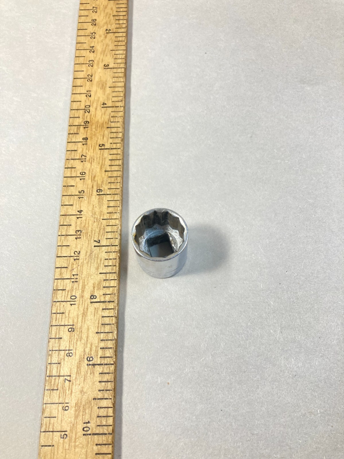 Craftsman 11/16″ Socket 3/8″ Drive 12 Point -V- #44336 USA