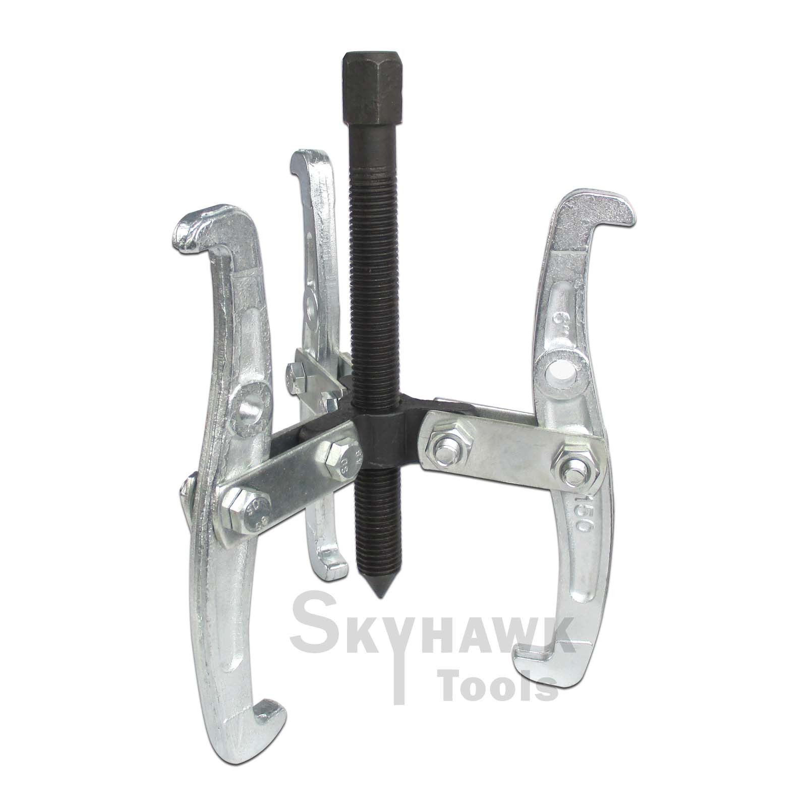 4 Pc Mechanic Gear Puller 3 Jaw Set 3″ 4″ 6″ 8″ Gear Pulley Bearing Puller Auto