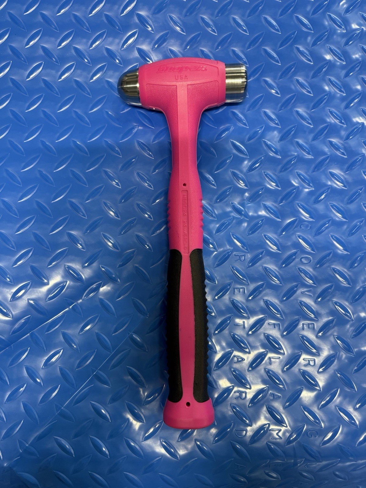 🔥 New Snap On HBBD24 – 24 oz. Soft Grip Dead Blow Ball Peen Hammer RARE PINK 🔥
