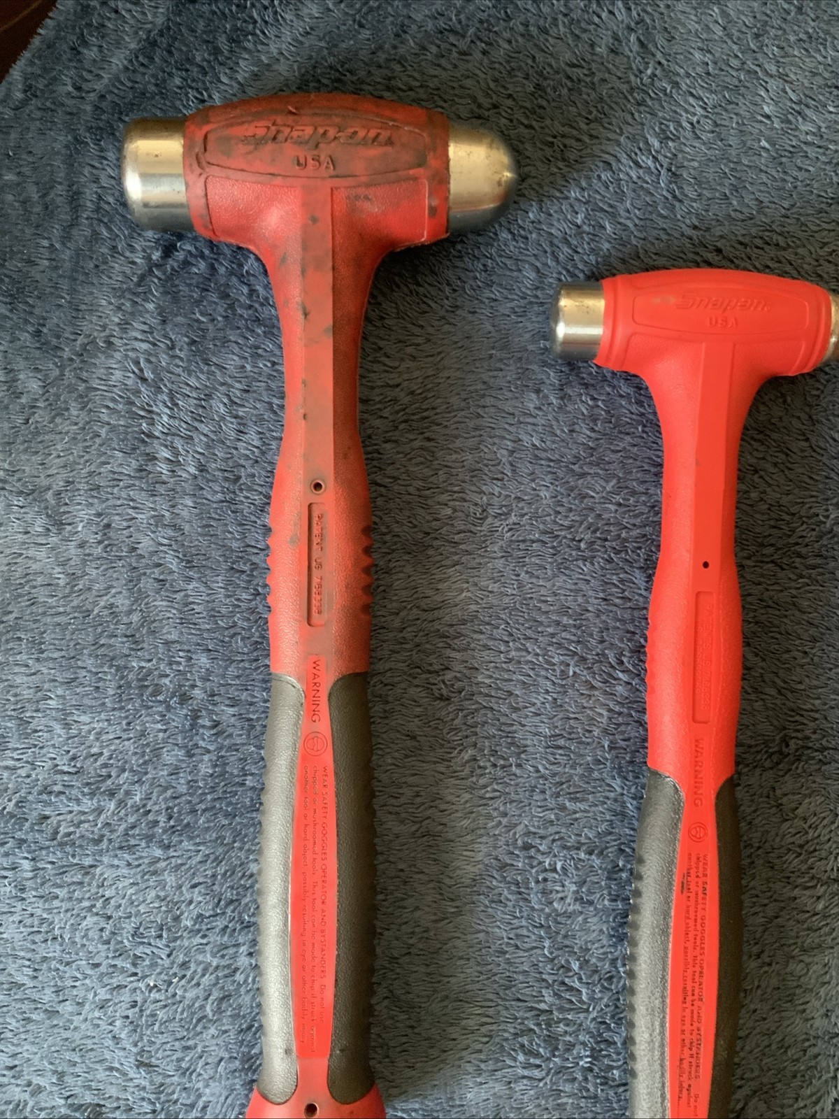 Snap On 3pc Hammer Set…see Pics….hbbd24, Hbbd8, Hbfe16….