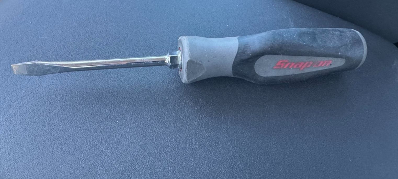 Snap on Tools USA Titanium, 1/4″ Flat Head Screwdriver SGD4B 100th Year Edition