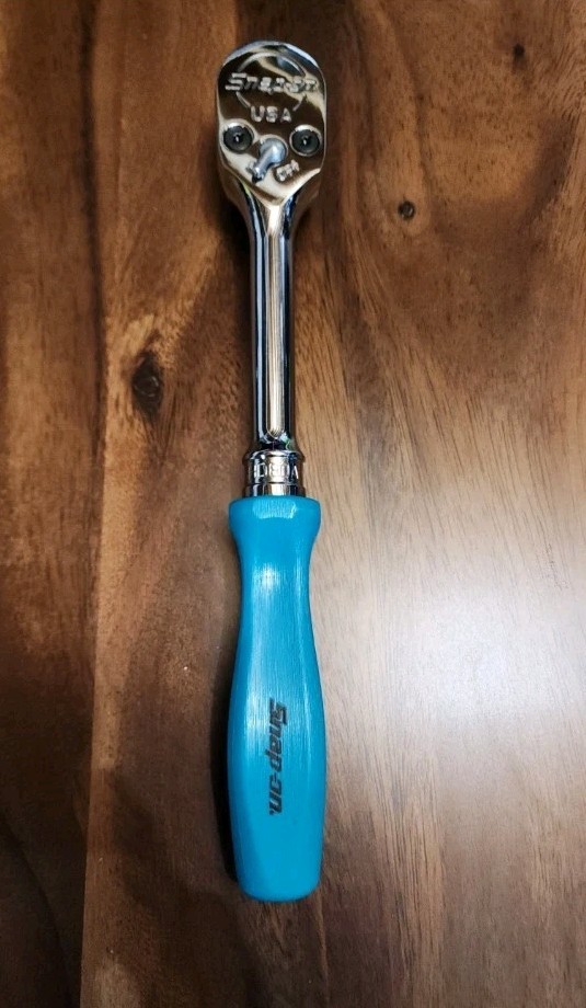 *NEW* Snap On Tools SHD80 1/2″ Dr TEAL Hard Handle Ratchet