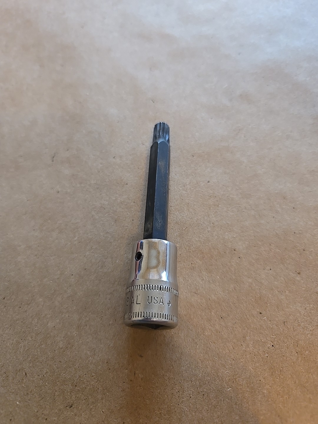 Snap On 3/8″ Drive 8MM Metric Long Triple Square Bit Socket USA FTSM8AL