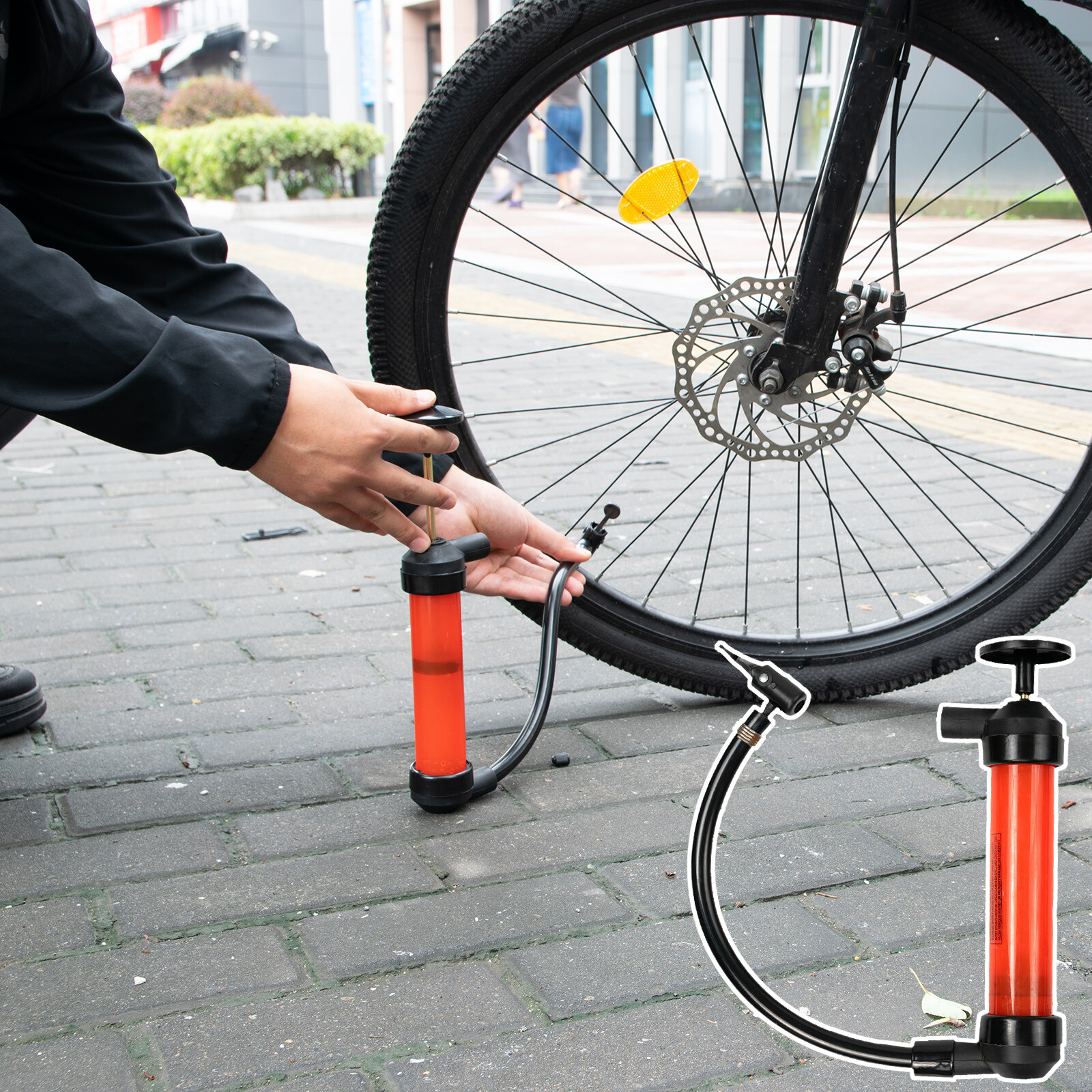 Gasoline Manual Transfer Hand Pump Siphon Car Fuel Oil Changer Water Extractor