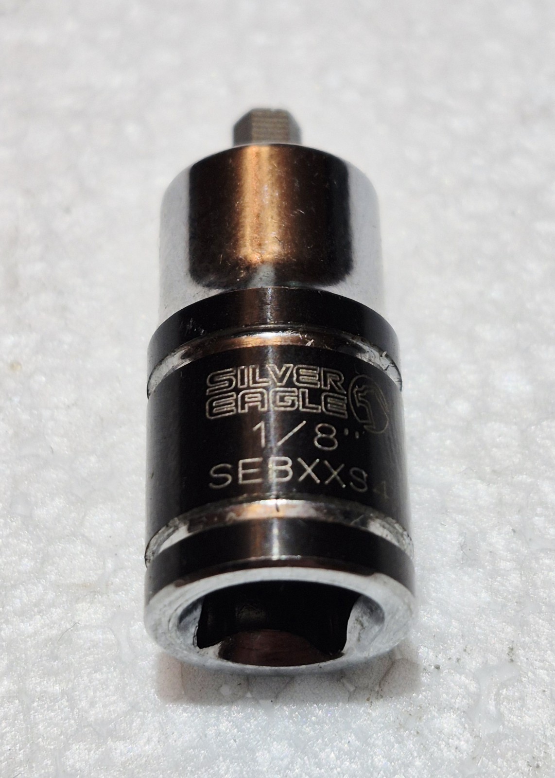 Matco Tools Silver EAGLE SEBXXS4 1/4″ Drive Stubby 1/8″ SAE Allen Socket Hex.Dis