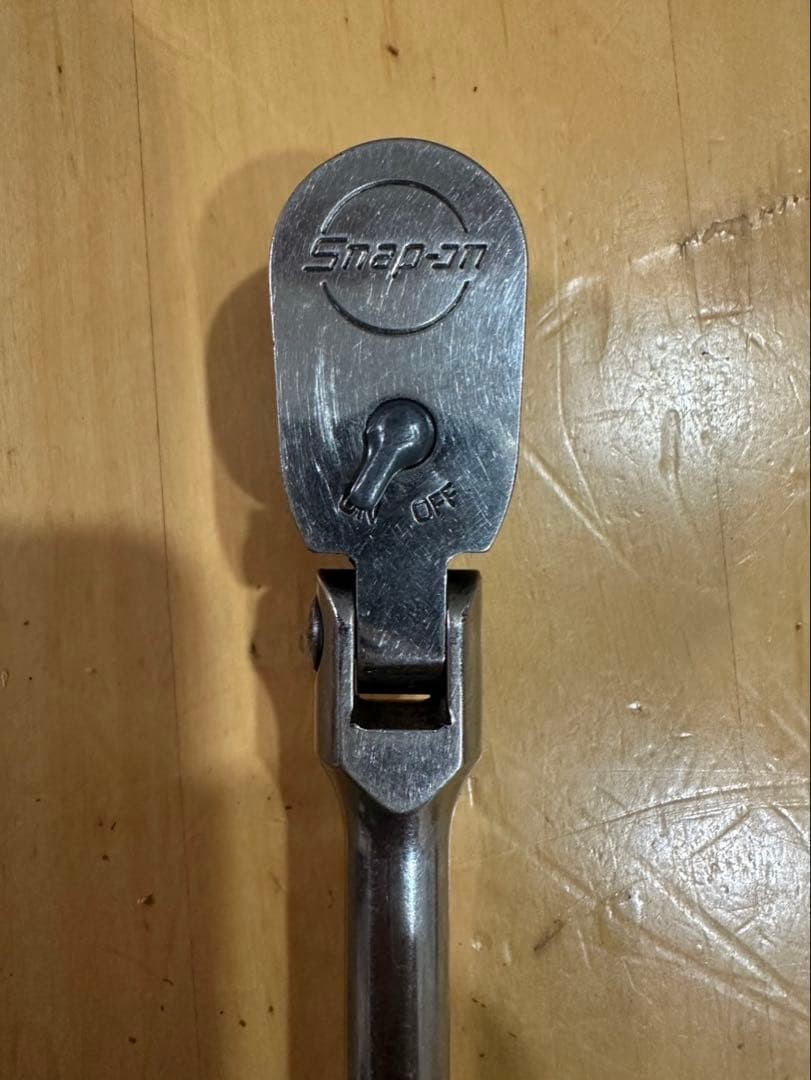 Snap-on 3/8″ Flex Ratchet Handle FHLFD80 Oange hard Grip
