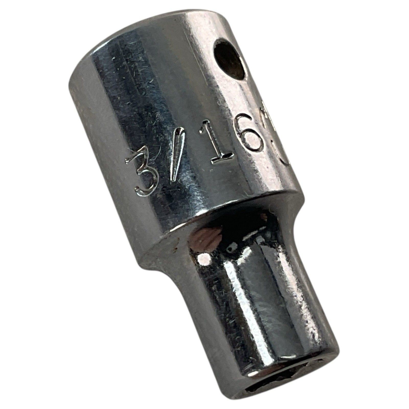 Mac Tools Shallow Socket M66 3/16″ SAE 6pt 1/4″ Drive Chrome USA Mechanic Tool