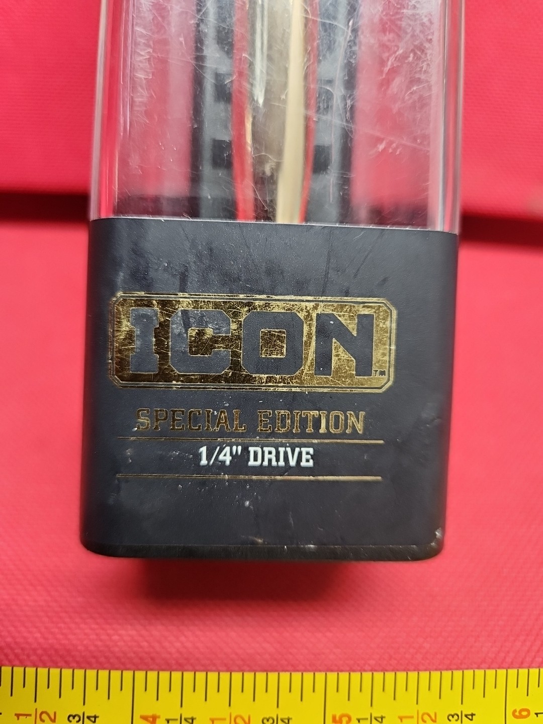 Special Edition 24k Gold Plated ICON = No. 59786 = 1/4″ Inch Drive Ratchet New !