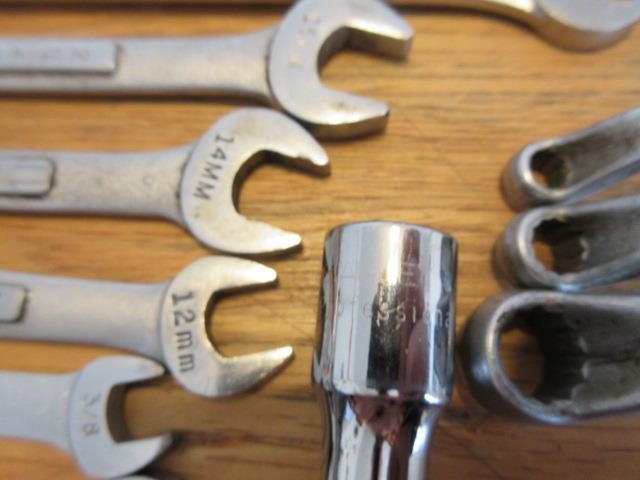 22 Pc Wrenches Netsuren Proto Craftsman S-K Rahsol Stanley Allen Bridgeport STP