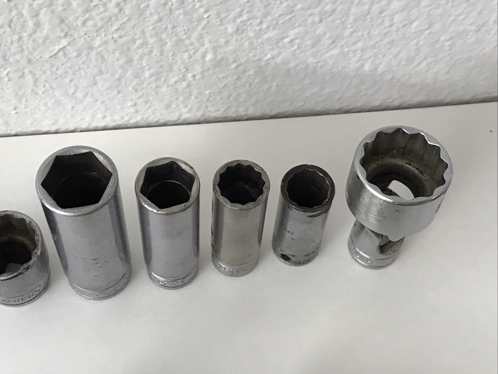 SNAP ON TOOLS- Lot Of 32 PCs Various Impact Swivel Sockets Wrenches