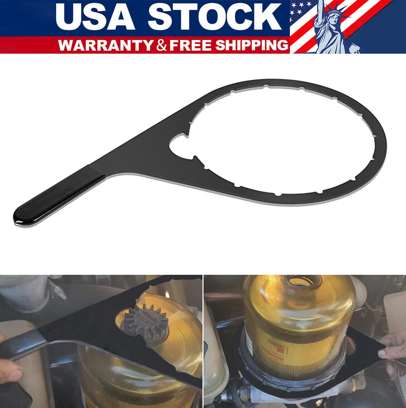 For Davco Fuel Pro 482,483,485,487 8″ 482017 Fuel Filter Collar Vent Cap Wrench