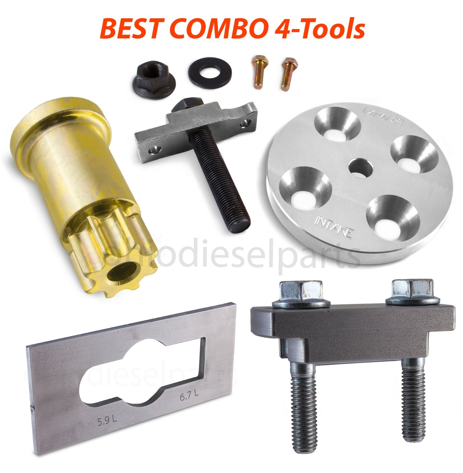 ODP Barring, Gear Puller, Nozzle, 24V Valve Spring Tool for 5.9/6.7 Cummins