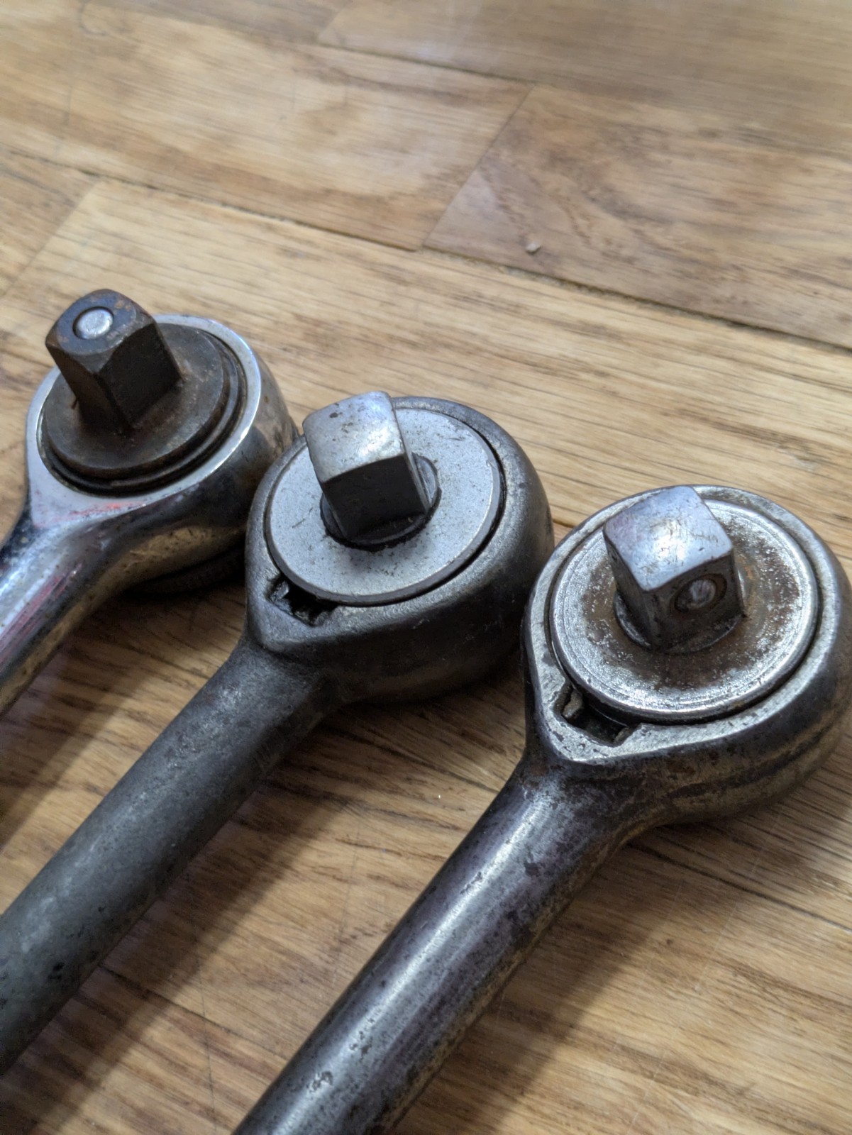 Lot Of USA 1/2″ Drive Ratchets Socket Wrenches – SK, Wright, Thorsen, Giller