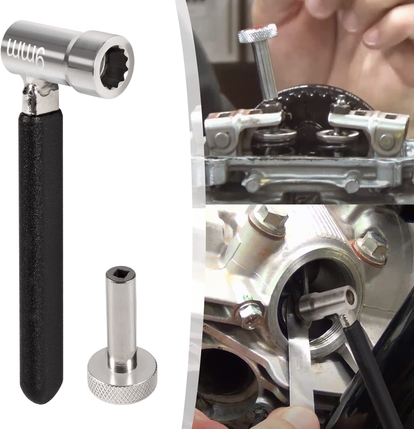Valve Tappet Engine Adjuster Adjustment Tool for Motorcycles, ATVs & Scooter Gy6