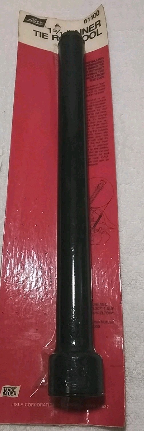 2pc LISLE 61000×61100 1/2″ DRIVE 1-3/16″×1-5/16″-15″ LONG INNER
