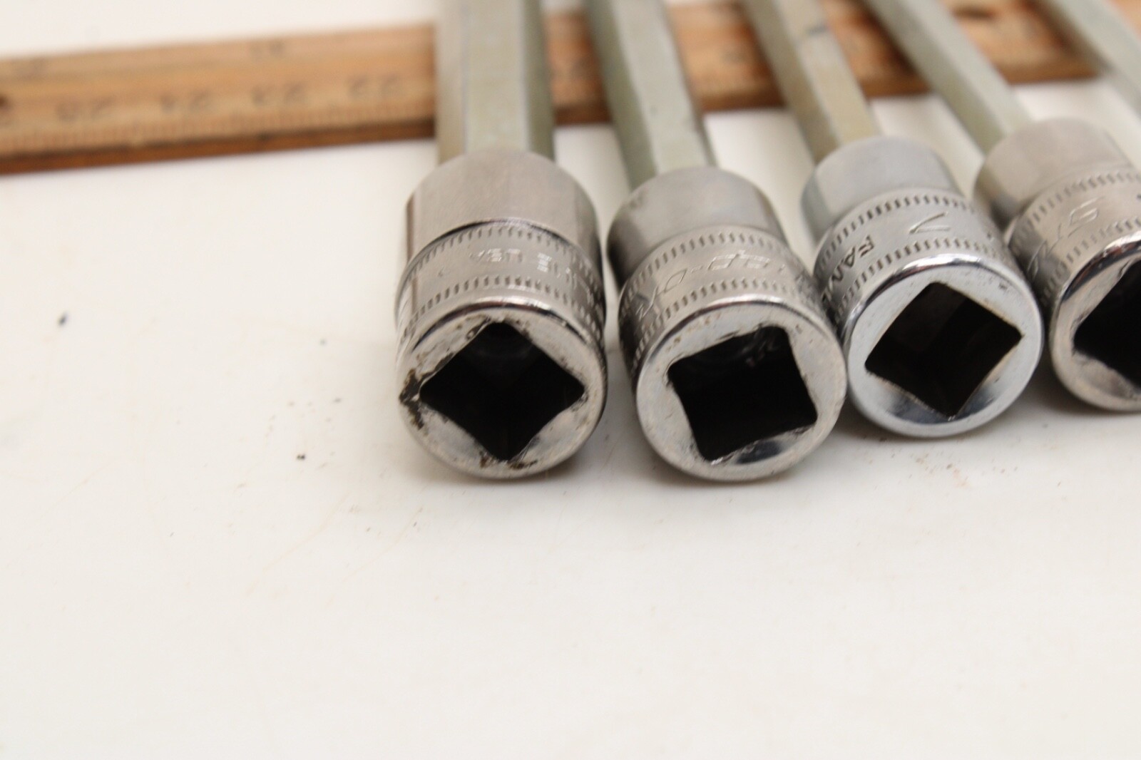 Snap-On FAML5E-FAML10E 5-10mm 5 Piece 3/8″ Drive Metric Long Hex Socket USA