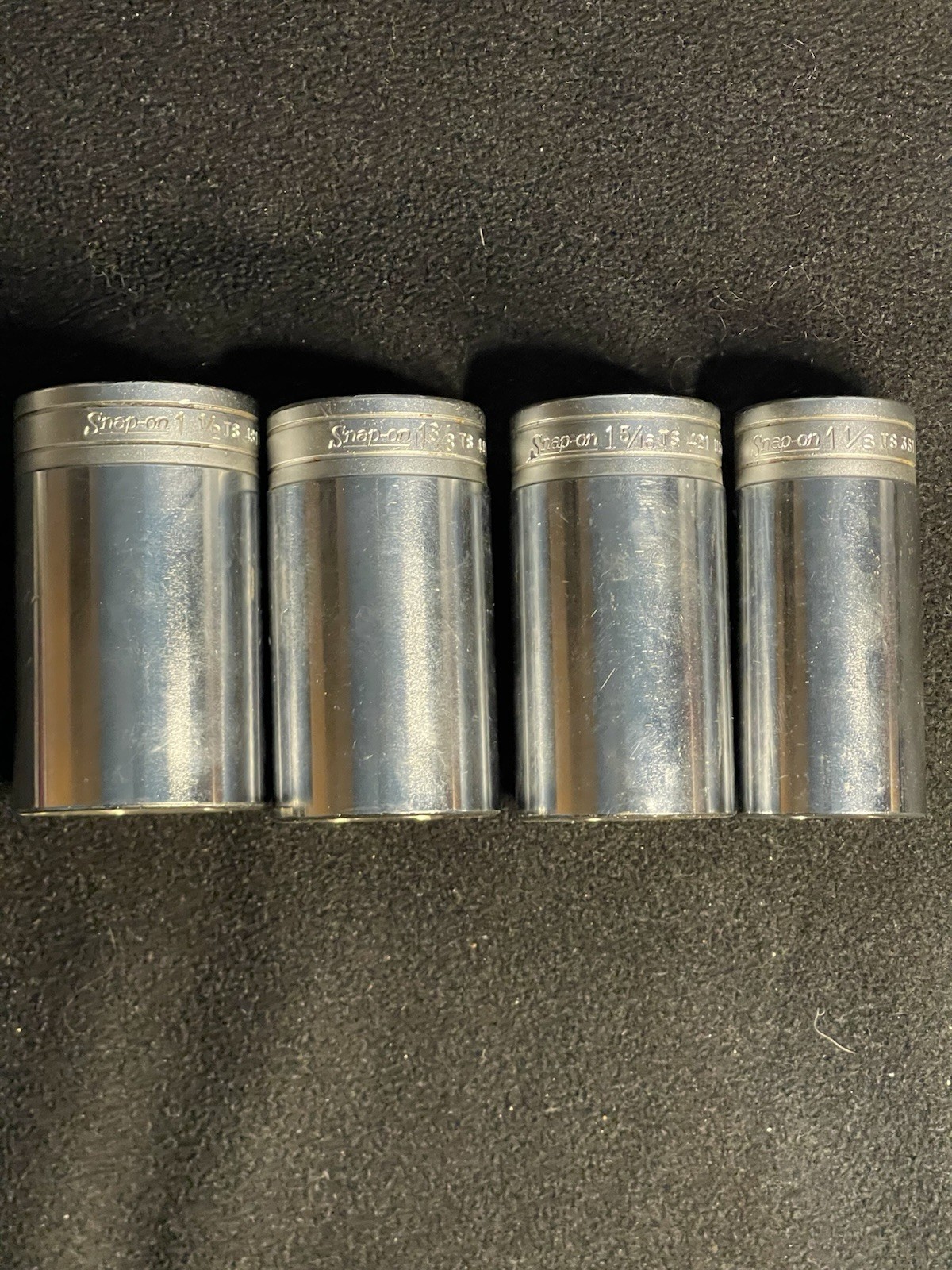 Snap On TS Series 4 Piece 6 Point Deep Socket Set 1/2″ Drive