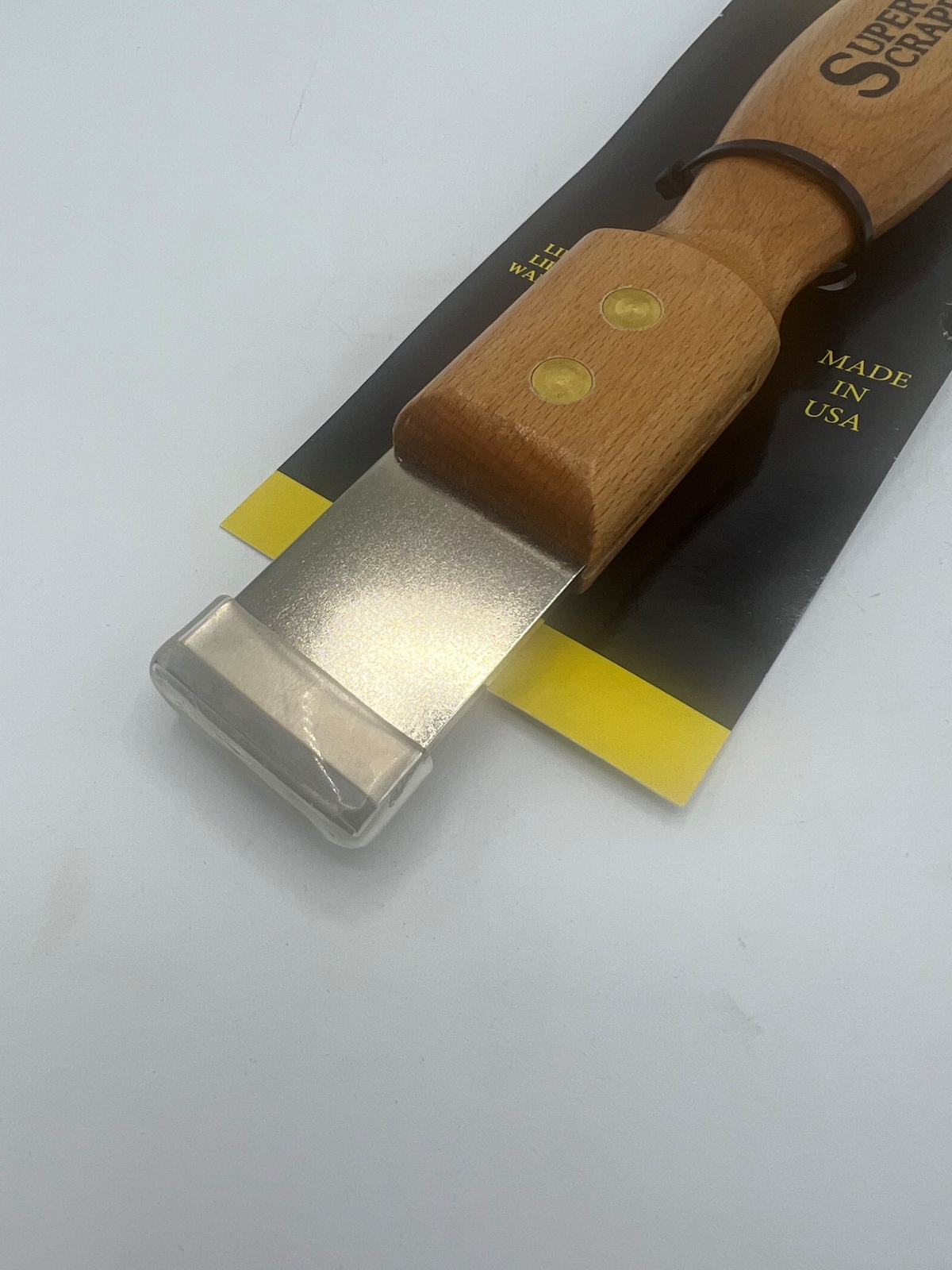 The Original Super Scraper Carbide Edge 1 1/4″ Scraper Model SS1 made in USA