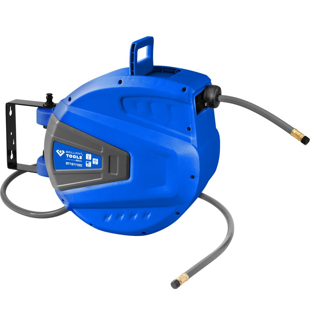Brilliant tools Automatic Air Hose Reel, Ø 10mm x 15m