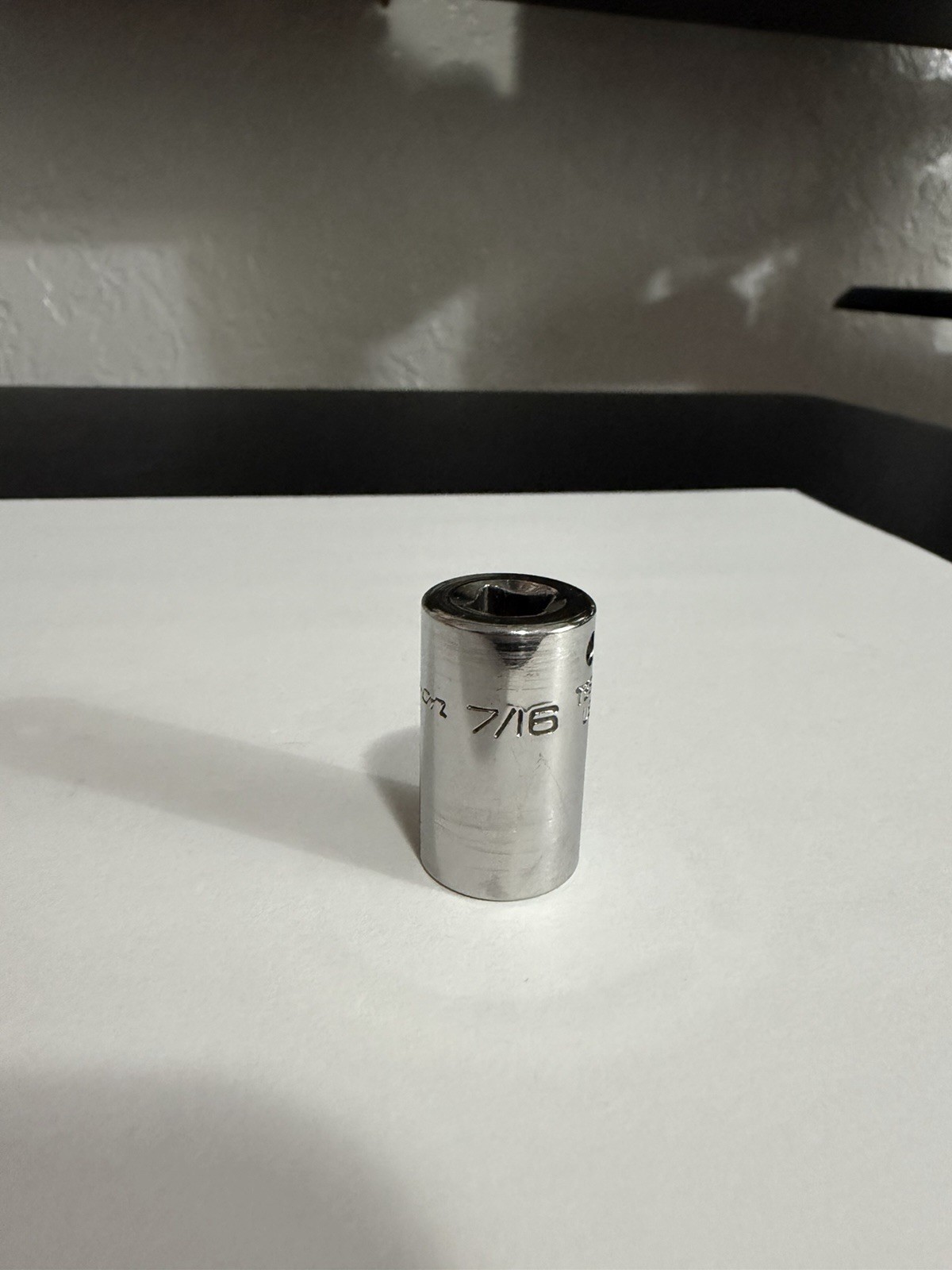 Snap On Tools Socket, Spline, Shallow, #14, 7/16″ Hex (TES14B)