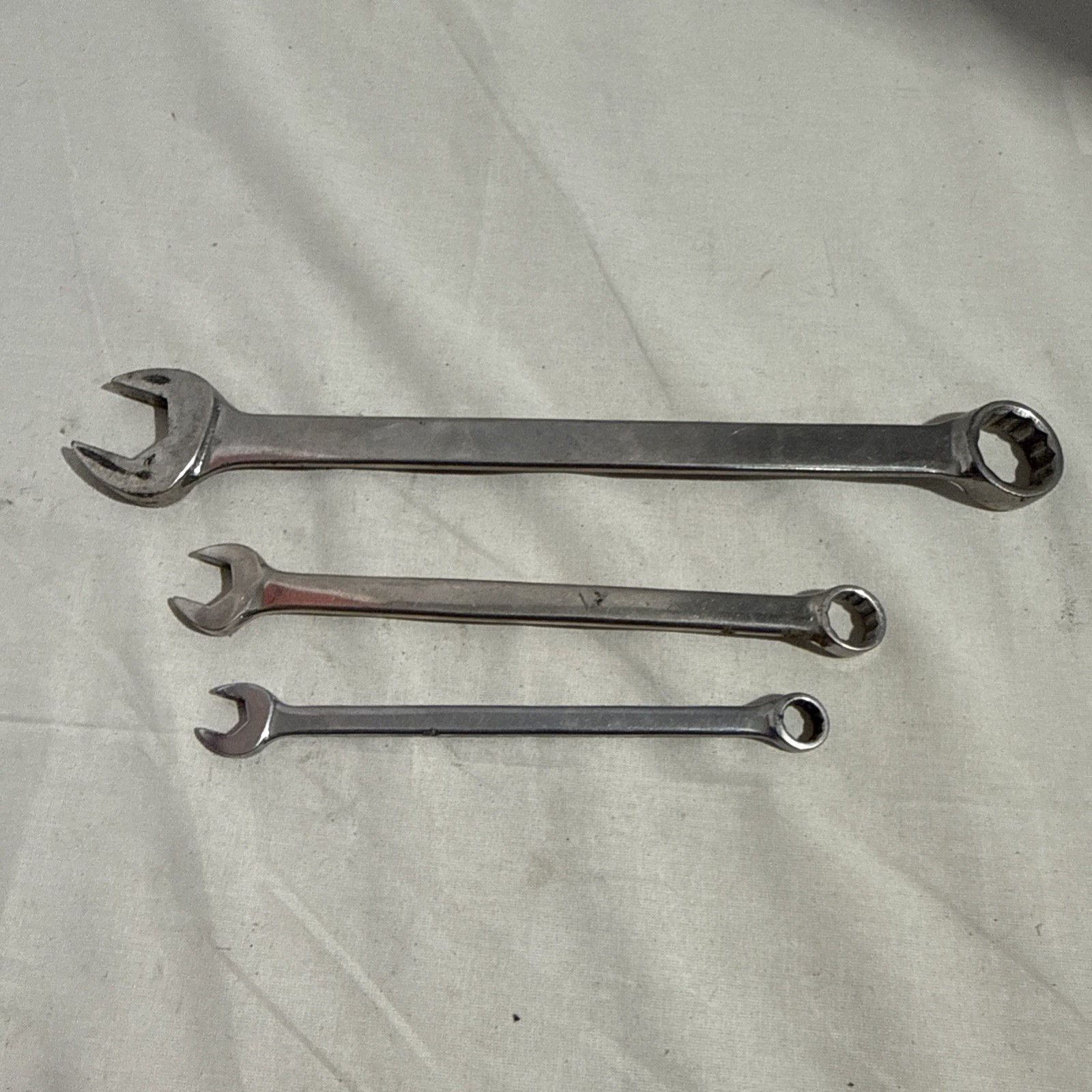 Matco Tools USA 3 Pcs 13/16 – 1/2 – 3/8 SAE Combination Wrench 12 Point Chrome