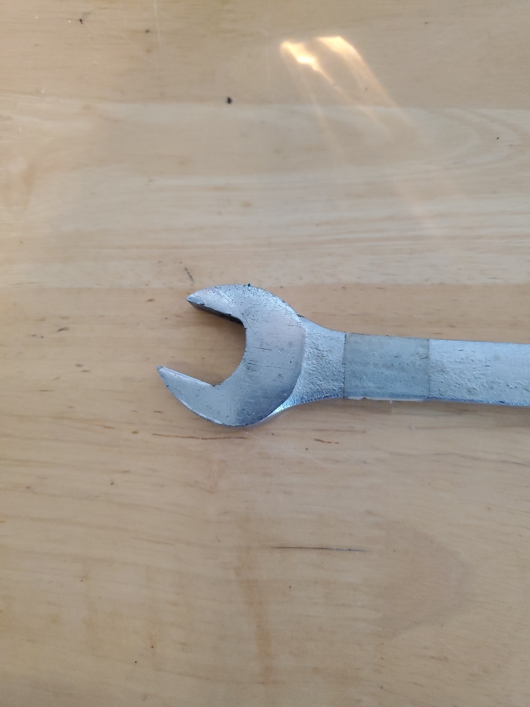 Action 17mm #44017 Combination Wrench 12pt USA Made Owner Marks