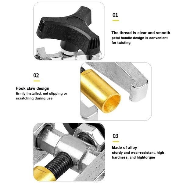 Efficient Adjustable Windshield Wiper Arm Removal Tool Steel for Car Repair