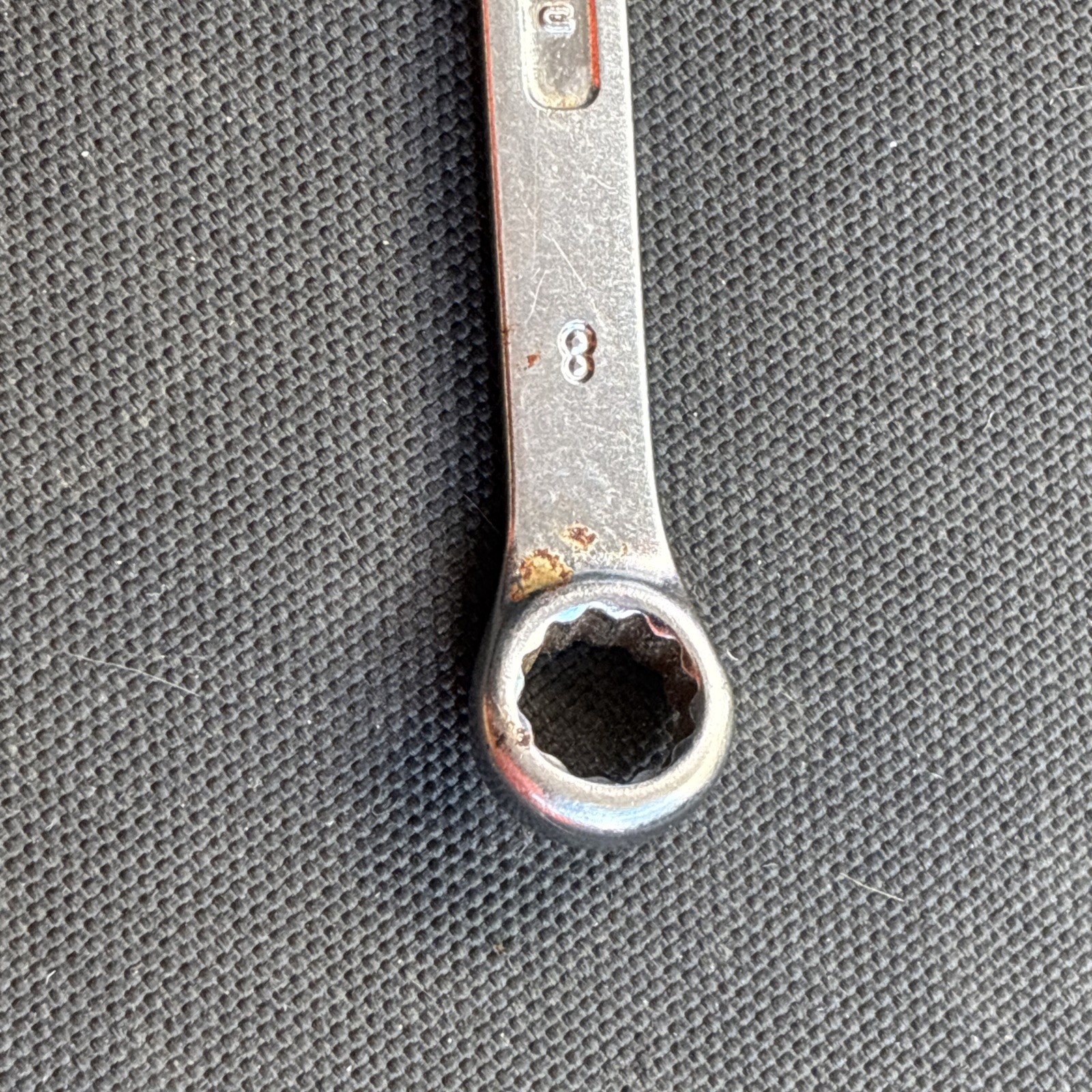 Facom 8mm 40 Series Combination Spanner Polished Chrome Finish. VGC
