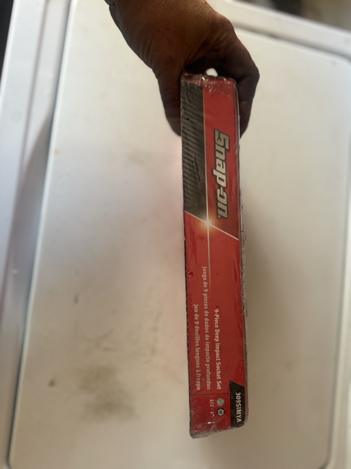 NEW Snap-on 1/2″ drive 1/2″ – 1″ 6-point DEEP Impact Socket Set 309SIMYA SEALED