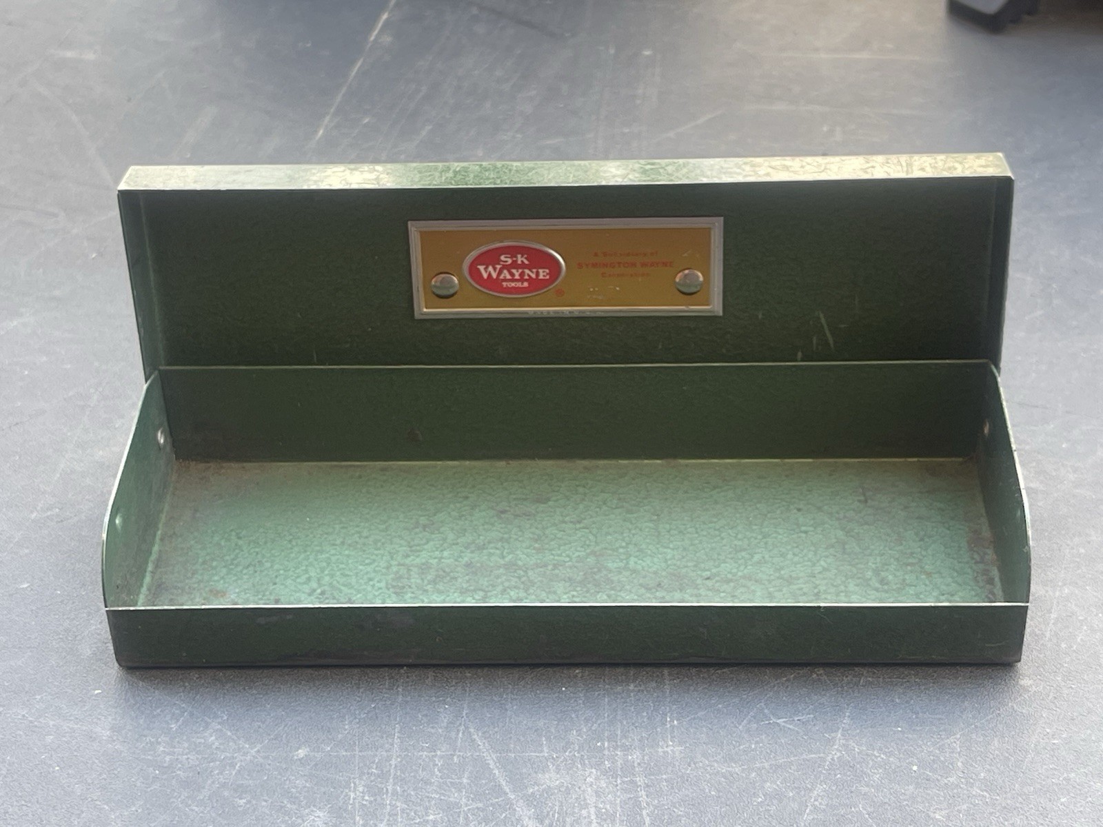 Vintage S-K Wayne Tool Socket Case Empty Box Made in USA 1/4–3/8”