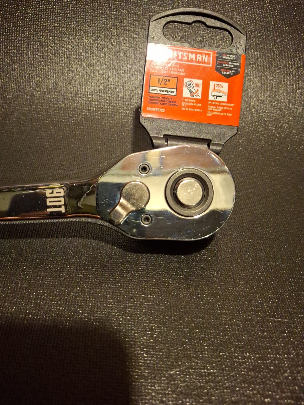 1/2 » Craftsmen Ratchet 90 Tooth