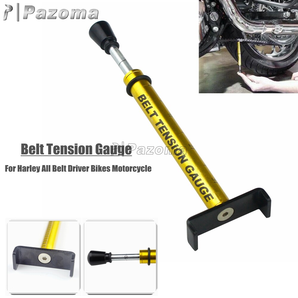Adjustable Belt Tension Gauge Tool For Harley Davidson & All Belt Driver Bikes