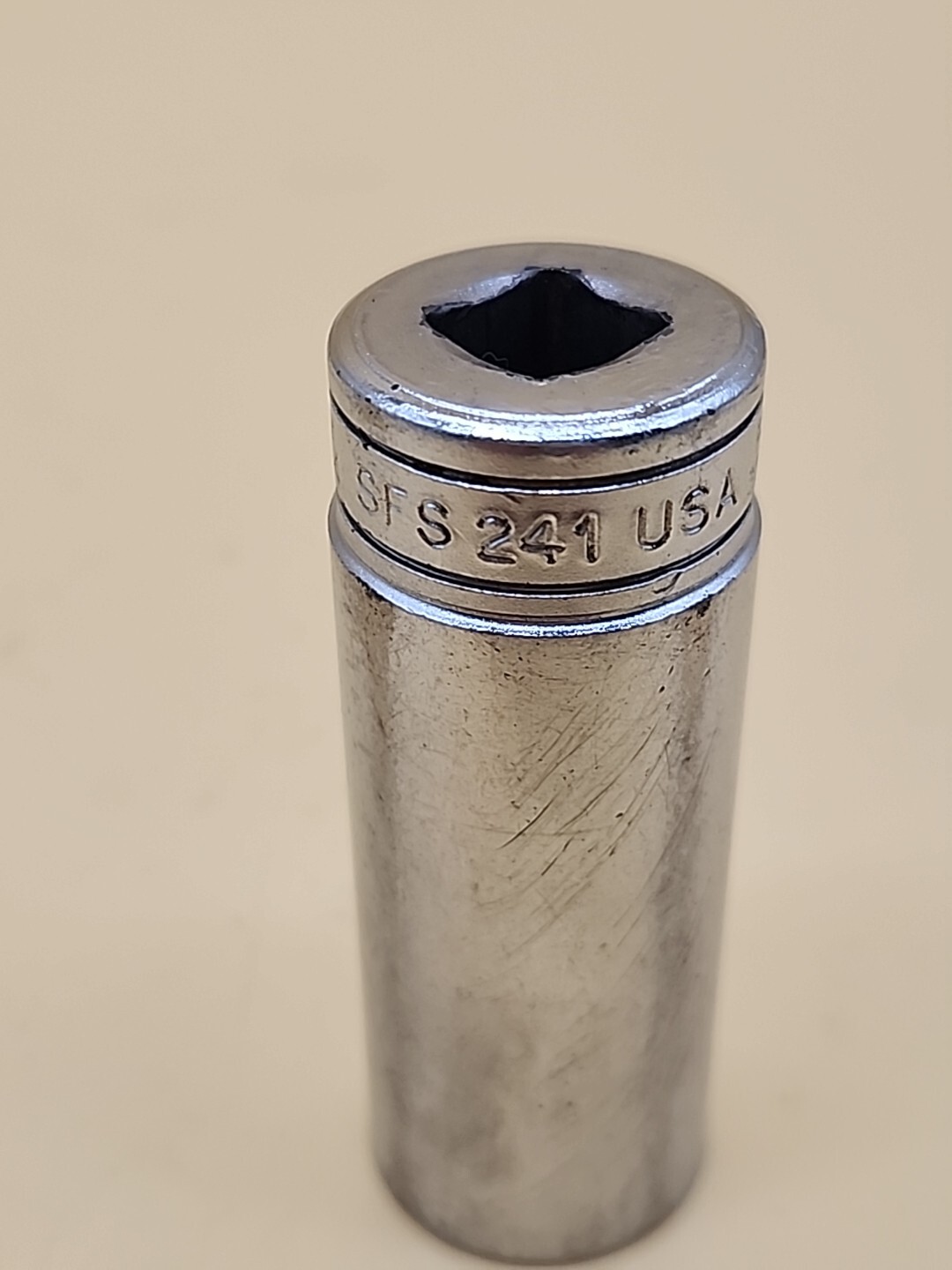 Snap-on Tools 3/8″ Drive 6-Point 3/4″ Flank Drive Deep Socket SFS241 USA