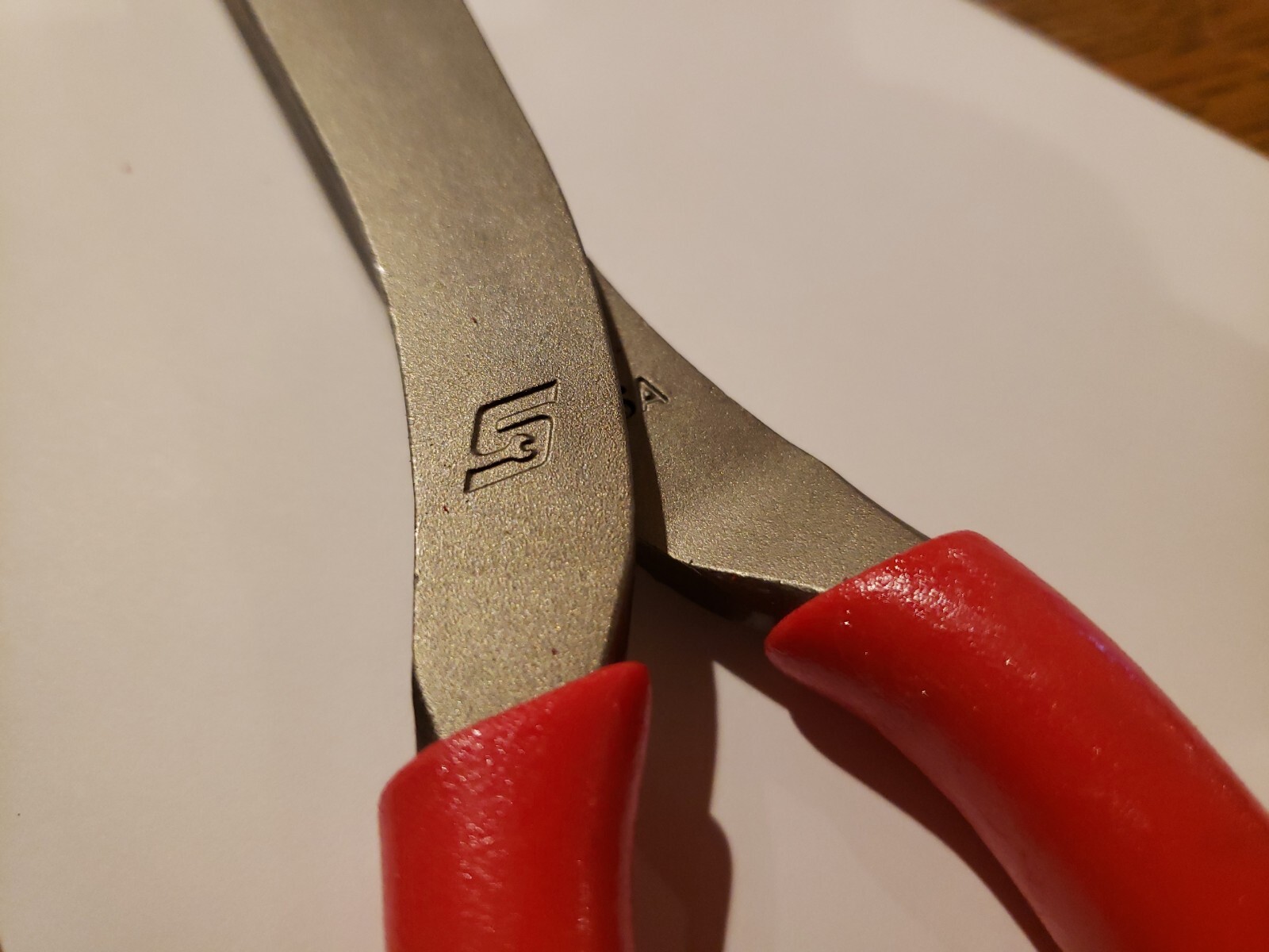 Snap-on Tools USA NEW 2pc RED Long Needle Nose Pliers & Cutter Lot Set